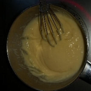 全卵で作る お鍋一つ 簡単カスタードクリーム